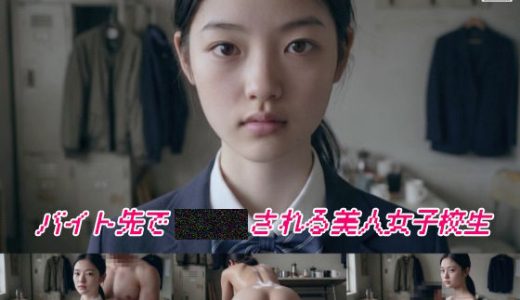 バイト先で××される真面目な女子校生