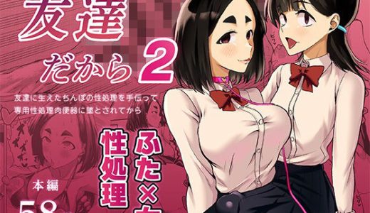 友達だから2 〜友達に生えたちんぽの性処理を手伝って 専用性処理肉便器に墜とされてから〜