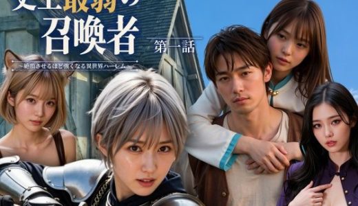 史上最弱の召喚者 〜絶頂させるほど強くなる異世界ハーレム〜 第一話＜ノベルゲーム＞（実写系）