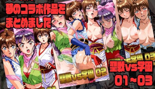聖戦vs学園 01〜03 3冊セット