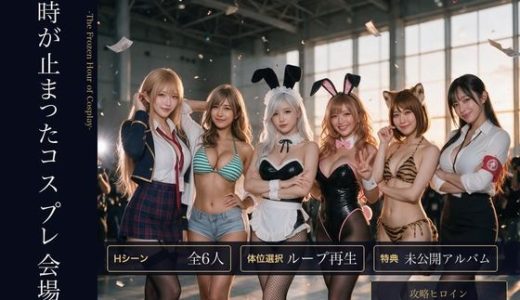 【スマホ対応】時が止まったコスプレ会場で